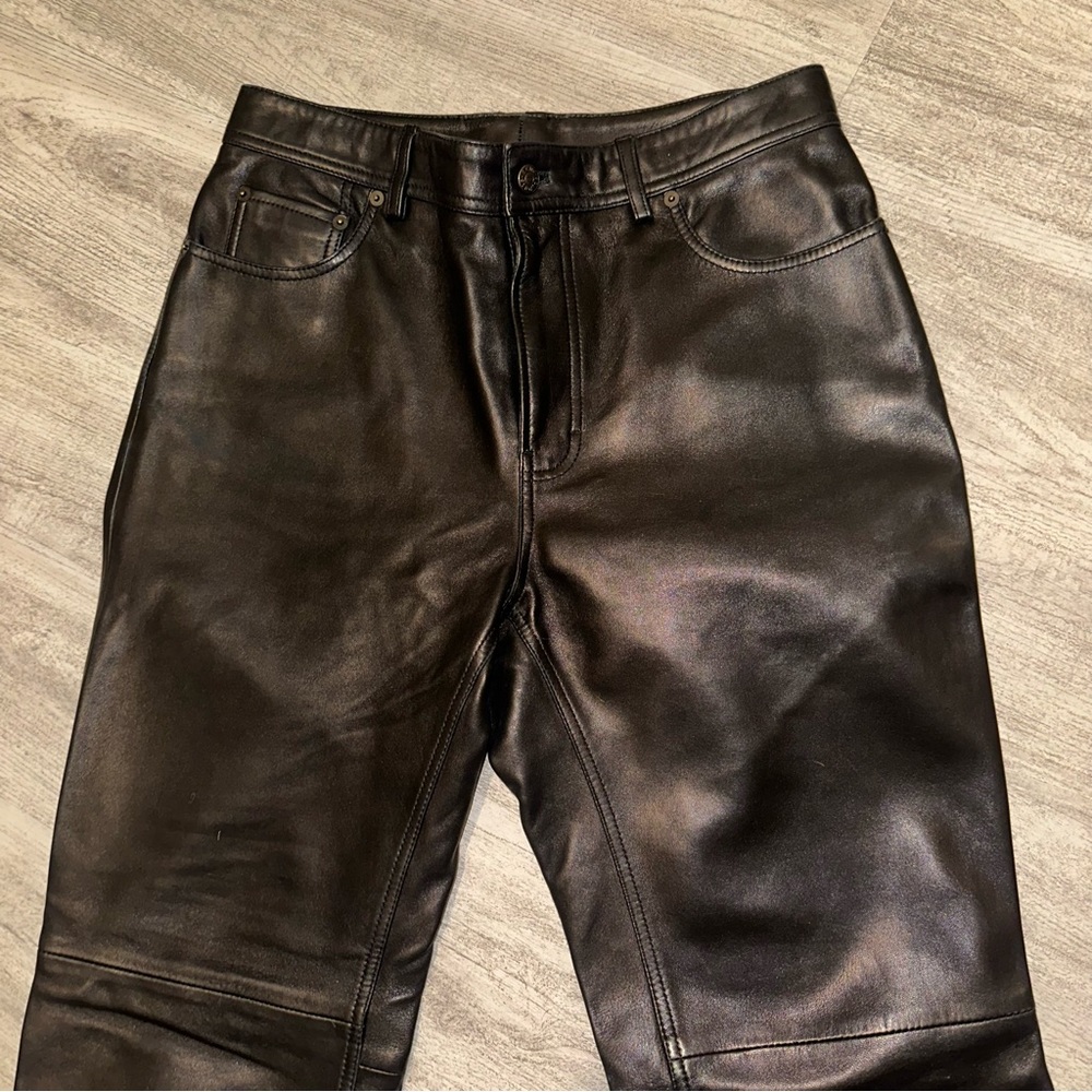 Acne Studios Leather Pants